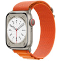 Miniatyrbilde 1 av 5: Alpine Loop Band For Apple Watch Strap 49mm 44mm 40mm 45mm 41mm 42mm 38mm 38 40 44 45 Mm Armbånd Iwatch Ultra Series 7 6 3 Se 8 38 40 41mm orange