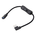 Miniatyrbild 1 av 5: USB-förlängningskabel USB3.0-förlängningssladd Snabb dataöverföring Laddningskablar
