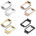 Pikkukuva 2 / 2: Xiaomi Mi Band 7 Pro -älykellolle - Kolarointisuoja - Suojakehys tukee 18 mm:n ranneketta Gold C Xiaomi Mi Band 7 Pro