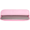 Miniatyrbillede 3 af 5: 12,5 tommer Laptop Sleeve Case Blød Polstret Lynlås Cover Med Forlomme & Tilbehørspose Pink