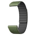 Miniatyrbillede 2 af 5: For Garmin Fenix 5 / 5X / 6X / 7X urrem 22mm Dual Color Silikon Smart Watch Band Army Green  Black
