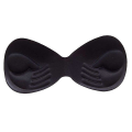 Miniatyrbilde 1 av 4: Kroppstilt badedraktpute for kvinner. Bryst BH Enhancer Push Up Black