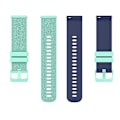 Miniatyrbilde 4 av 5: Klokkestropper for Garmin Vivoactive 4/Garmin Forerunner 255 klokkebånd Grid Texture Replacement Watch Multicoloured J J Garmin Forerunner 255