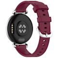 Pikkukuva 1 / 5: Garmin Lily 2 -silikonirannekkeet 14 mm vedenpitävät pehmeät vaihtohihnat Wine Red