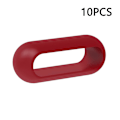 Pikkukuva 1 / 3: 10 kpl Xiaomi Smart Band 8 Pro -rannekkeen pidikettä, silikoniset pidikkeet, lenkit, rannekkeen kiinnityssormus Wine red Xiaomi Smart Band 8 Pr