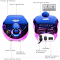 Miniatyrbilde 2 av 5: Profesjonell Neglefilmaskin 35 000 RPM Justerbar Hastighet, (Rosegull)