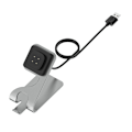 Miniatyrbillede 1 af 5: Trådløs oplader dock ladestation til Versa3 Versa4 Sense Sense2 ur Gray