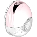 Miniatyrbilde 1 av 5: Håndfri Brystpumpe Bærbar Elektrisk Brystpumpe Lett Med LED-Skjerm 4 Moduser Rosa 1 stk