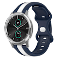 Pikkukuva 1 / 4: Silikoniranneke Garminmove Luxe -kelloon White Blue