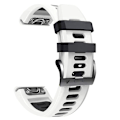Pikkukuva 3 / 5: Garmin Tactix 7 Pro 26 mm:n silikoni-urheilukellon watch DRE White-Black