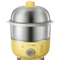 Miniatyrbild 1 av 2: 220v 360w gul äggkokare i rostfritt stål multifunktion med automatisk power för