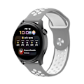 Miniatyrbillede 2 af 5: Dual Color Justerbar Silikonurrem til Huawei Watch 3/Watch 3 Pro/Teal Multicolor C