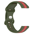 Pikkukuva 2 / 4: Silikoniranneke Garminmove Luxe -kelloon Red Army Green