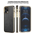 Miniatyrbild 2 av 5: Case i läder iPhone 13 Black