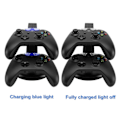 Miniatyrbillede 2 af 5: Dobbelt Controller-oplader til Xbox One S X Opladningsstation Controllers
