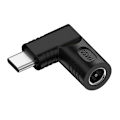 Miniatyrbillede 1 af 5: Type-c DC-strømstik-stik, Typec han til DC-hun adapterkonverter 5.5x1.7mm