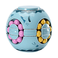 Miniatyrbillede 2 af 5: 2 i 1 roterende spinner Magic Bean Infinity Cube Stress Relief Ball 3
