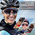Pikkukuva 2 / 5: Pyöräilylasit Miesten Photochromic Aurinkolasit Naiset Mtb Maastopyörä Polkupyörä color 1