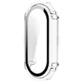 Miniatyrbild 1 av 5: För Mi-Band 8 Full Edge-Screen Protector Case Watch Bumper-Shell Dammtätt cover Transparent