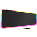 Miniatyrbillede 1 af 4: RGB Gaming Mousepad, Ekstra Stor Gaming Mouse Mat Til Gamere, Vandafvisende Kontor Desktop Mat Med 14 Lystilstande 800*300*4Mm Black