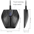 Miniatyrbilde 5 av 5: Yanmai G11 Møte USB Datamaskin Skrivebord Mikrofon