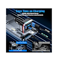 Miniatyrbillede 3 af 5: Bil FM Transmitter Bluetooth 5.0 Biloplader Pdqc3.0 Musikadapter Til Radio Aux Bluetooth P