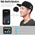 Miniatyrbillede 3 af 5: Hat Med Bluetooth Højttaler Justerbar Bluetooth Hat Trådløs Smart Speakerphone Cap
