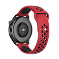 Pikkukuva 3 / 5: Kaksiväriset säädettävät silikoniset rannekkeet Huawei Watch 3/Watch 3 Pro/Teal -kellolle, 22 mm Multicolor E