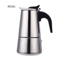 Miniatyrbillede 1 af 5: 2/4/6/9 kopper kaffekande i rustfrit stål Mokka Espresso Latte komfurfilter Moka kaffemaskine Kaffekande til køkken Wf1111 450ML