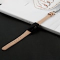 Pikkukuva 5 / 5: For Fitbit Inspire / Inspire HR älykellohihna, ylin kerros naudannahkaa, rannehihna, KOKO L-6,7-8,1 tuumaa Matte Brown