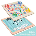 Pikkukuva 2 / 5: Checker Flying Chess Backgammon Monikäyttöiset shakkipelilelut