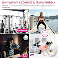 Miniatyrbillede 2 af 5: Island Long Resistance Bands Sæt Stof Pull Up Assistance Træningsbånd 3 Pack Tykke Stof Stretch Workout Bands Til
