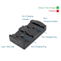 Pikkukuva 5 / 5: Kaksoislaturi USB-kaksoislataustehopohjalaturi PS3 Move -ohjaimelle ja mobiilinavigointiin