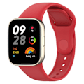 Miniatyrbillede 5 af 5: Silikoneurrem til Xiaomi Redmi Watch 3/Mi Watch Lite 3 Red