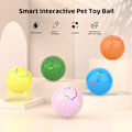Miniatyrbild 3 av 5: Pet Active Rullande Boll, Smart Rörlig Snurrande Hundleksak (Gul)