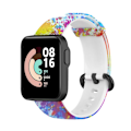 Miniatyrbillede 2 af 5: Mønstret trykt urrem i silikone, justerbar smart watch rem til Xiaomi Redmi Watch/Mi Watch Lite Multicolor A Other Xiaomi Models