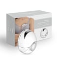 Miniatyrbillede 1 af 5: Håndfri Brystpumpe Bærbar Elektrisk Brystpumpe Letvægts Med LED-Skærm 4 Tilstande Hvid 1 Stk