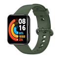 Miniatyrbillede 4 af 4: Silikonrem til Redmi Watch 2 Dark Green