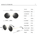 Pikkukuva 2 / 5: Vintage Pyöreä John Lennon Polarisoidut aurinkolasit Miesten Naisten Circle Hippie Aurinkolasit G15 Lens-gun Ash Frame
