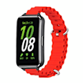 Miniatyrbilde 2 av 3: For Samsung Galaxy Fit3 erstatningsrem - Silikonsrem for klokke med fallbeskyttelse Red