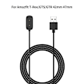 Miniatyrbilde 2 av 4: Smart Watch Usb Lader For Amazfit T-rex Gts Gtr 42mm 47mm Smart Watch Base Usb Ladekabel Ledning For Amazfit tilbehør