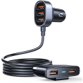 Miniatyrbilde 1 av 4: 5 multiporter billader, billaderadapter, usb billader for smarttelefon Acsergery-gave