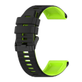 Miniatyrbilde 1 av 4: 26 mm klokkerem for Garmin Fenix ​​6x Black Green
