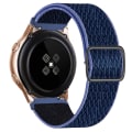 Miniatyrbillede 1 af 5: 20 mm 22 mm bånd til Samsung Galaxy Watch 4/classic/3/5/pro/active 2 Gear S3 Elastic Nylon Loop Huawei Watch Gt 2 2e 3 Pro Strap 22mm two-color blue