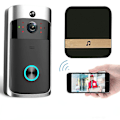 Pikkukuva 2 / 5: Älykäs langaton Wi-Fi Ring Doorbell Security Intercom Kameran ovikello White