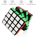 Miniatyrbilde 3 av 5: 4X4 Speed Cube 4X4X4 Magiskube Puslespill Lekeutstyr Utdanningsgaver For Barn