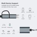 Pikkukuva 4 / 4: Sovittimet 2-in-1 USB-naaras Micro USB/TYPE-C OTG -kaapeliin (kulta)