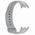 Miniatyrbilde 3 av 5: Myk silikonklokkestropp for Xiaomi Smart Band 8 tofarget justerbar håndleddsstropp med spenne/gul E Xiaomi Smart Band 8