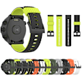Miniatyrbild 2 av 5: Suunto 7 silikonarmband, lämplig för Suunto 9/9 Baro Spartan Sport ersättningsarmband White and black