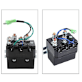 Miniatyrbilde 2 av 5: Vinsj solenoid, vinsj solenoid 12v for 15005000lb vinsjer Atv Utv vinsj kontaktor solenoid relé W